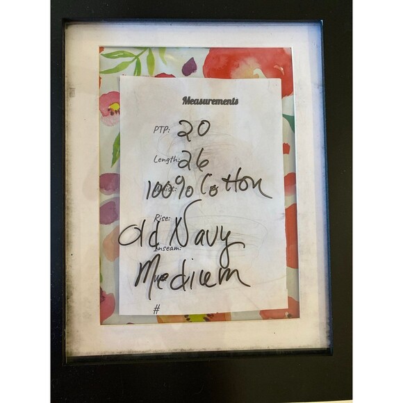 Old Navy Blouse Size Medium Top Orange Red Long Sleeve V Neck Textured Cotton - Picture 10 of 11